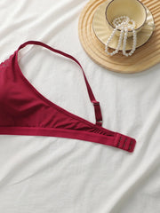Women's sexy embroidered lace flower plus size Underwear