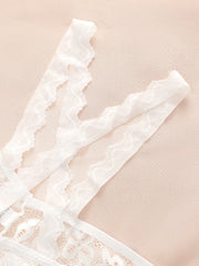 Women's sexy embroidered lace Thong