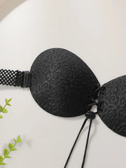 Women's sexy embroidered lace with back button