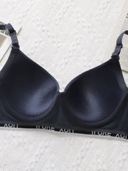 Women's sexy embroidered letter belt Bra