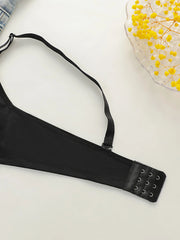 Women's sexy embroidered solid color Underwear