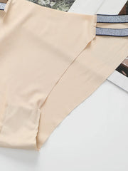 Women's sexy ice silk plus size under