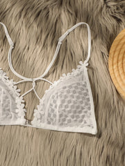 Women's sexy lace floral lingerie