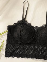 Women's sexy lace plus size camisole Bra
