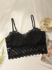 Women's sexy lace plus size camisole Bra