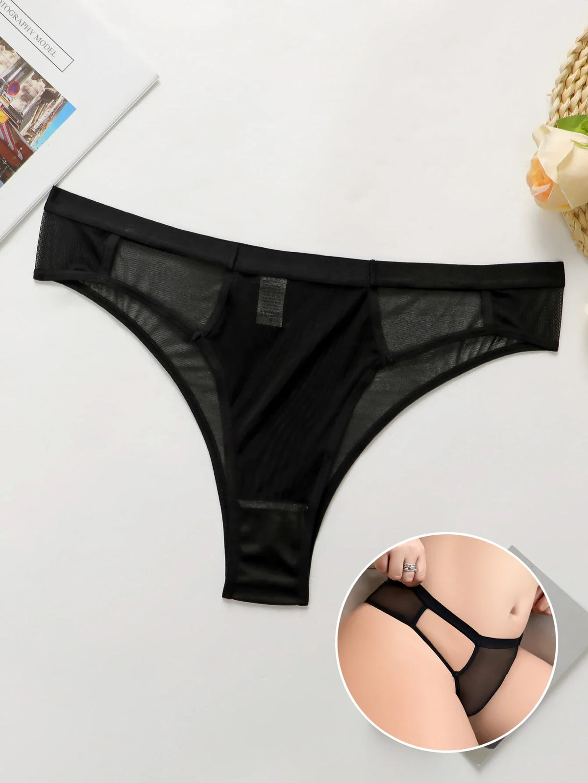 Women's sexy lace plus size Underwear