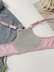 Women's sexy light front buckle plus size Underwear