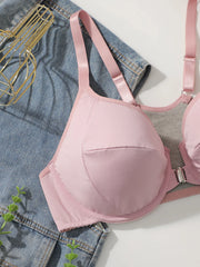 Women's sexy light front buckle plus size Underwear