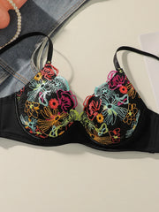 Women's sexy retro embroidered lingerie