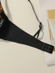 Women's sexy retro embroidered lingerie