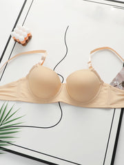 Women's sexy solid color Bra
