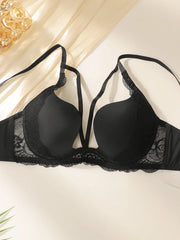 Women's sexy solid color lingerie