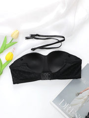 Women's sexy solid color smooth Bra