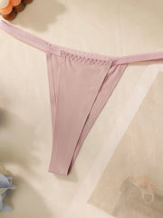 Women's sexy solid color Thong