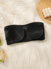 Women's sexy strapless front buckle Underwear