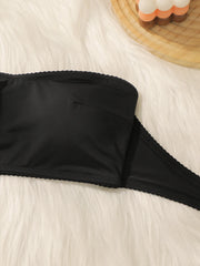 Women's sexy strapless front buckle Underwear