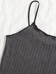 Women's sexy striped camisole underwear