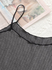 Women's sexy striped camisole underwear