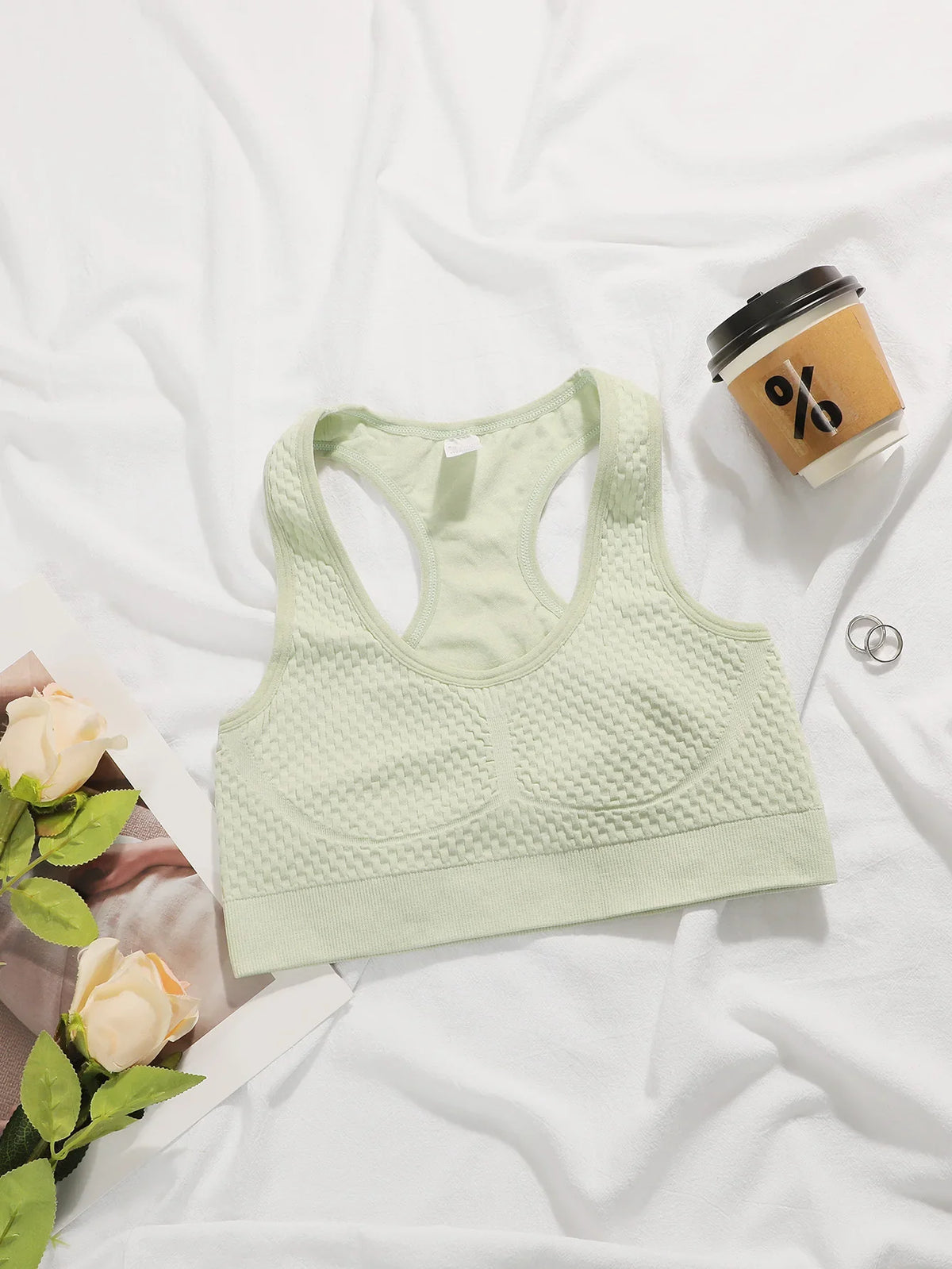 Women's solid color sports Bra