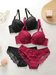 Womens Sexy Lace Underwire Bra