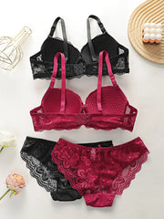 Womens Sexy Lace Underwire Bra
