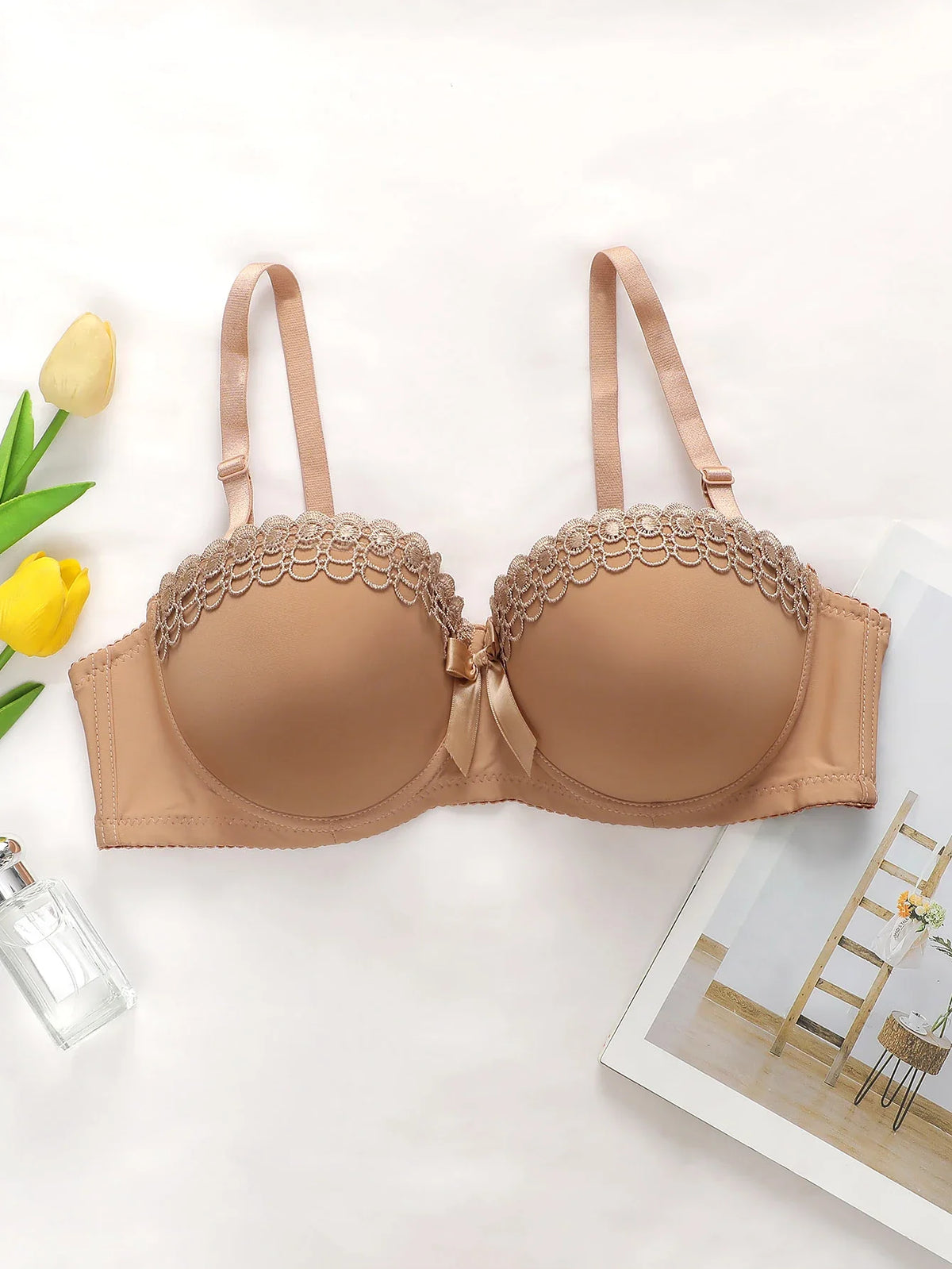 Womens Underwire Push Up Bra