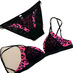 Stylish Leopard Print Bralette
