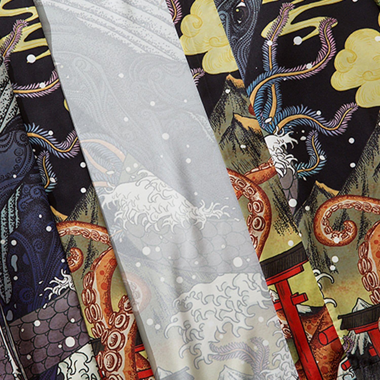 Blue Whale Kimono