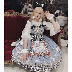 Alice Wonderland Queen Lolita Dress
