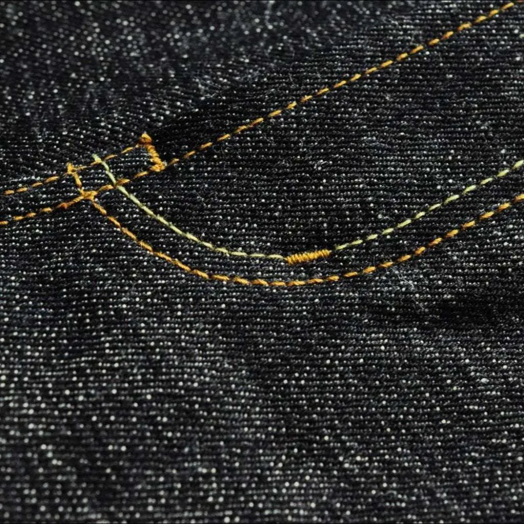 High-waist 16.5oz selvedge jeans for men