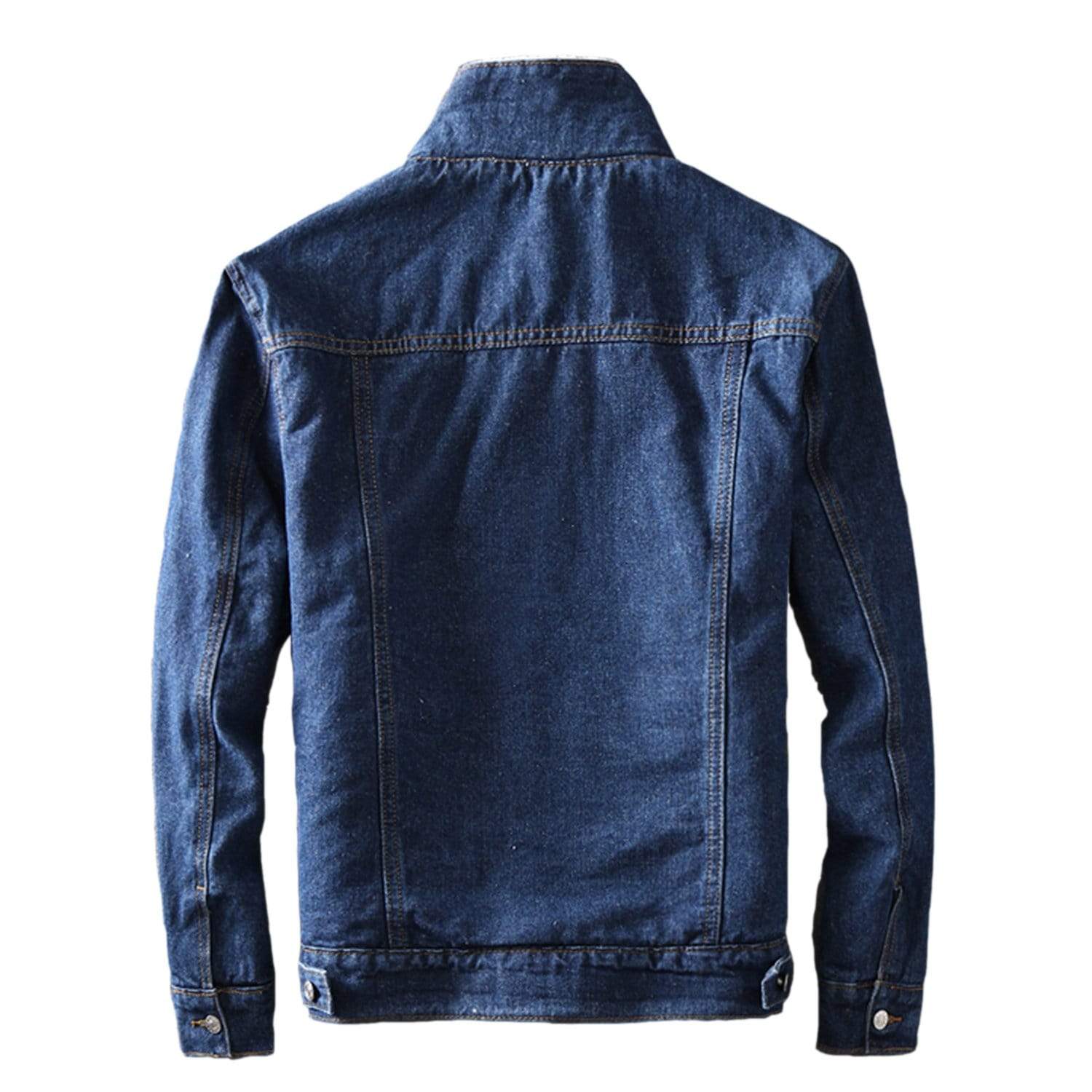 Solid Color Denim Jacket