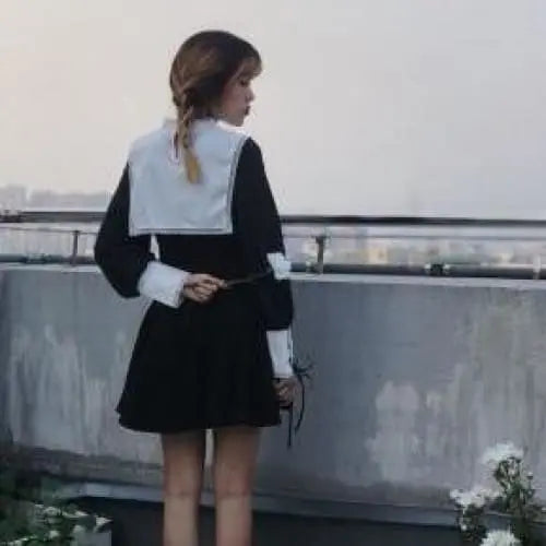 Black Gothic Lolita Dress