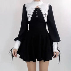 Black Gothic Lolita Dress
