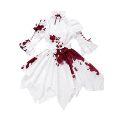 Halloween Gothic Lolita Blood Stained Lolita Dress