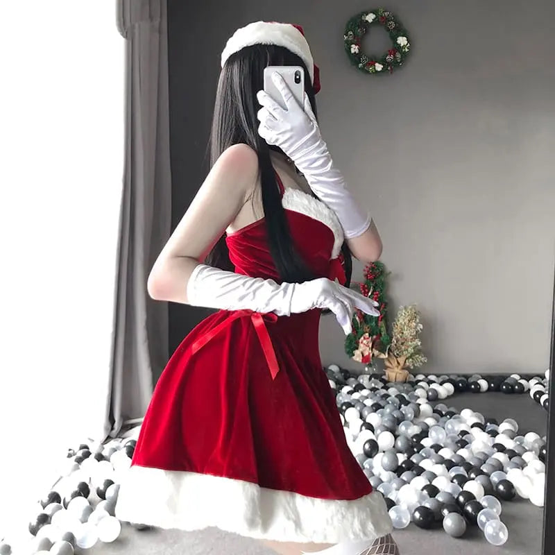 Christmas Plush Dress