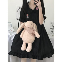 Cute Black Cartoon Devil Dress