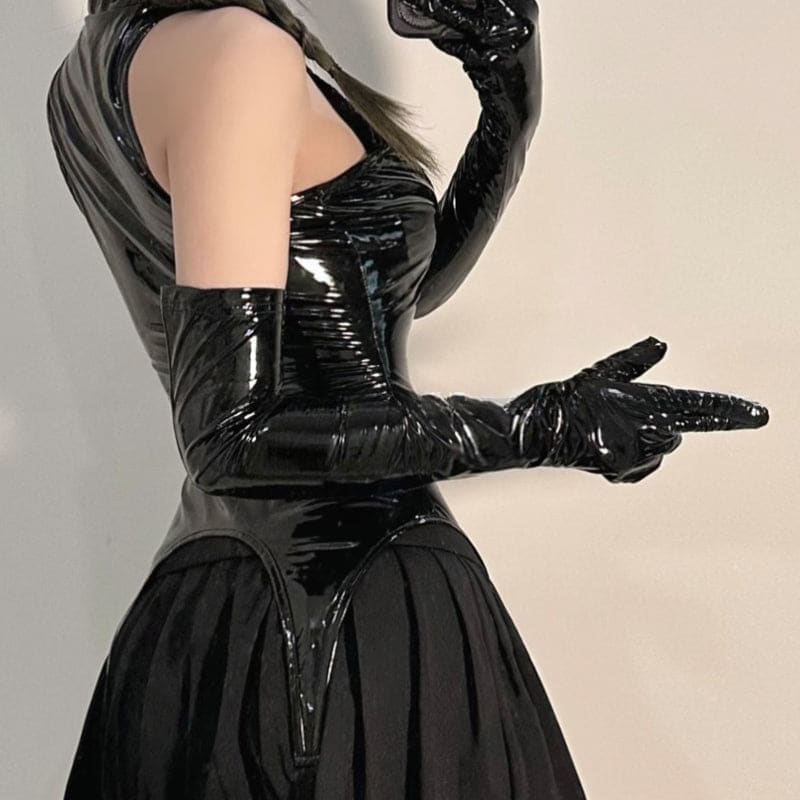 Cute Black Devilish Queen Outfit Set
