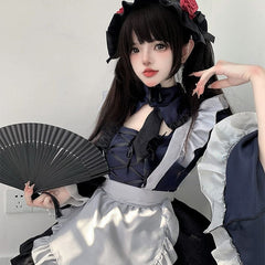 Cute Kitagawa Marin Dress-up Darling Maid Lolita Dress Cosplay