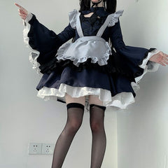 Cute Kitagawa Marin Dress-up Darling Maid Lolita Dress Cosplay