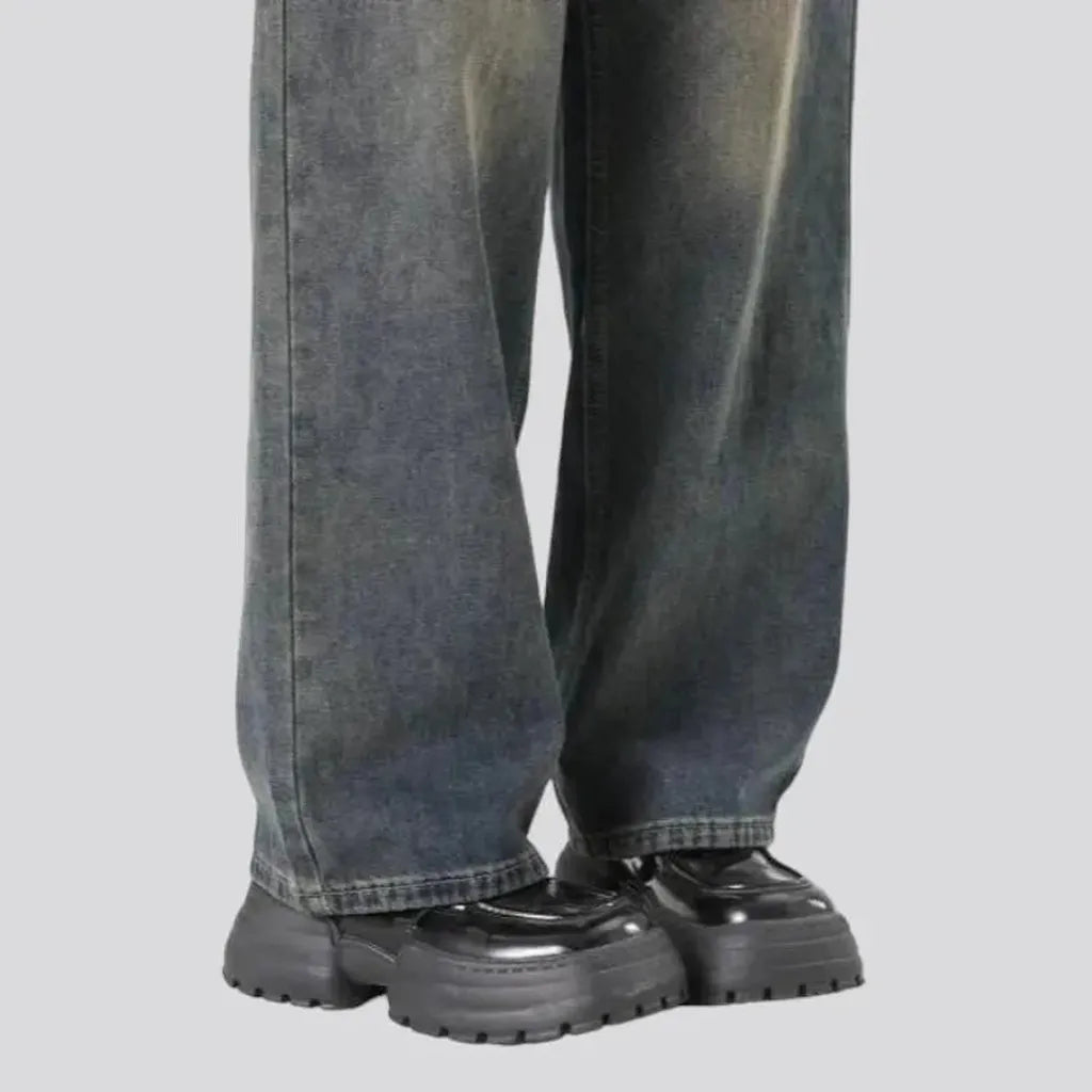 Fashion sanded jeans for women