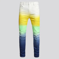Multi-color jeans for men
