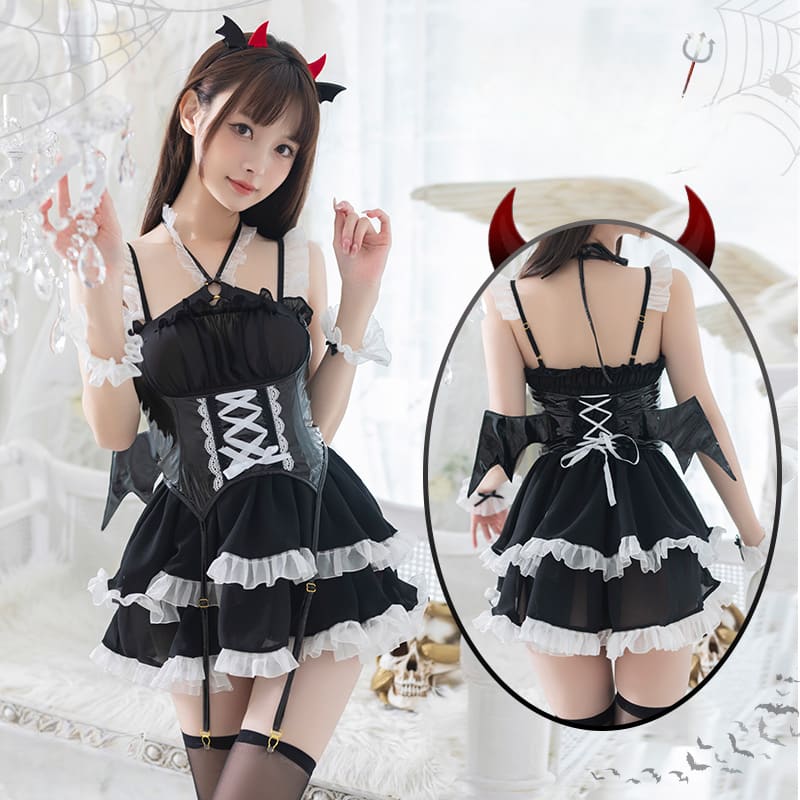 Devil Dream Black Cosplay Dress