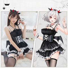 Devil Dream Black Cosplay Dress