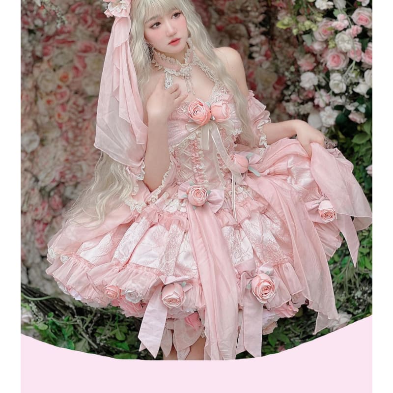 Elegant Roses Princess Lolita Dress