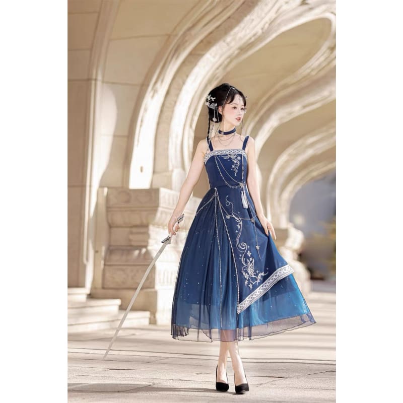 Elegant Starlight Assasin Dress