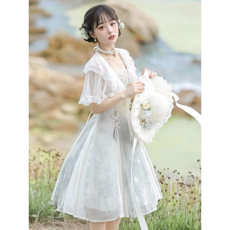 Fairy White Princess Dress