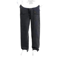 Floor-length vintage jeans for men