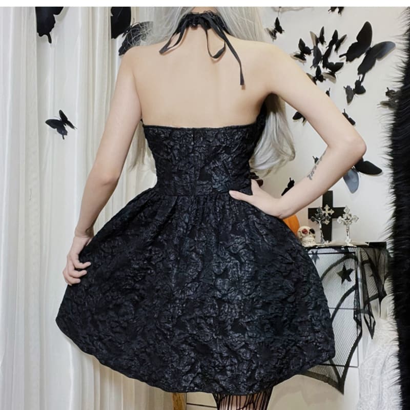 Gothic Black Cross Dress