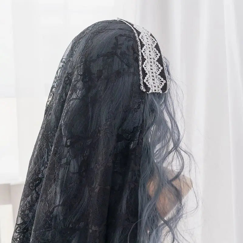 Gothic Hollowed-out Cross Uniform Dress