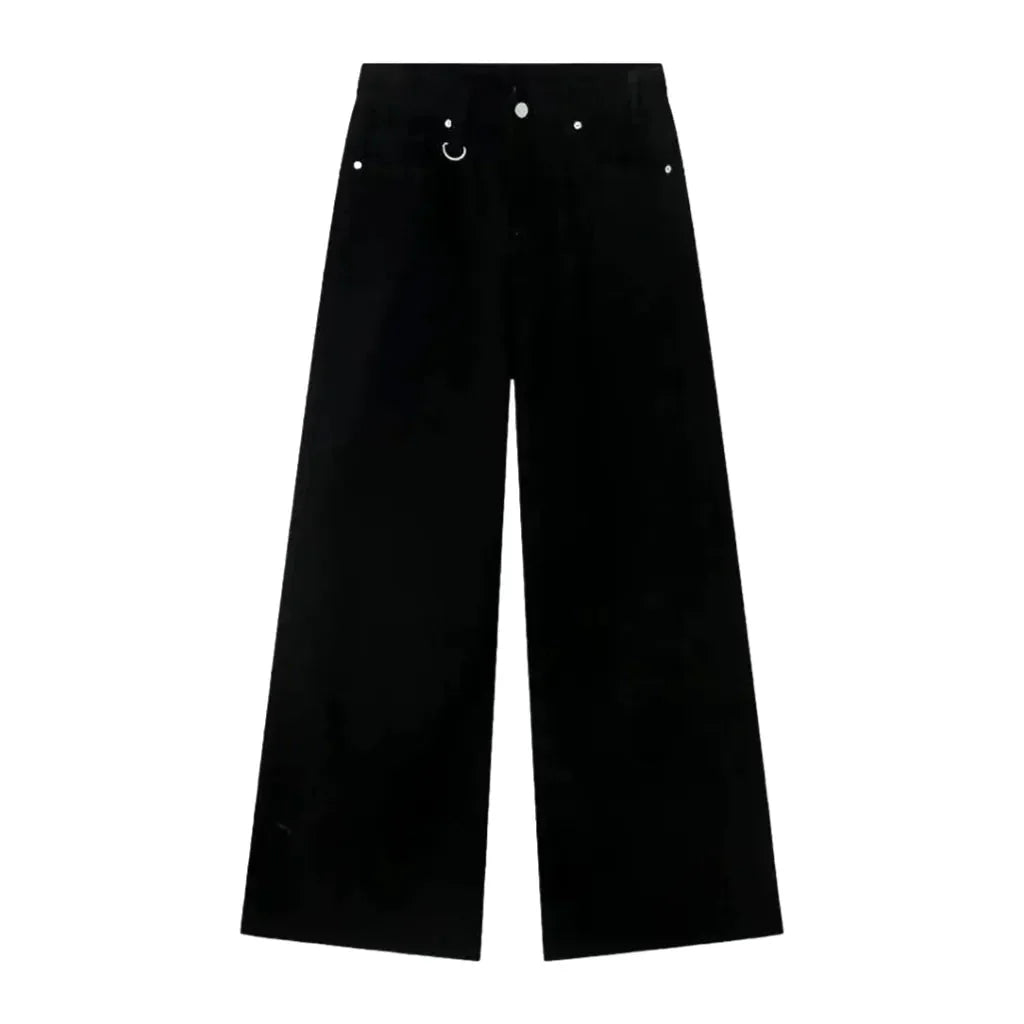 Ground men's stonewashed jeans